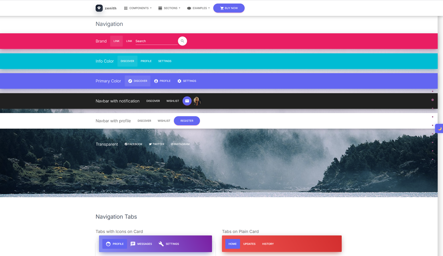 Zenith UI Kit PRO