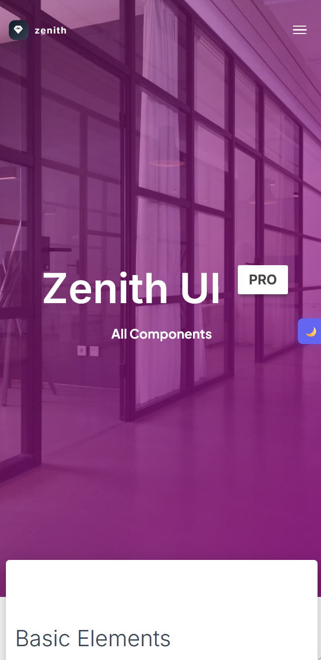 Zenith UI Kit PRO