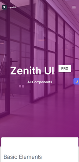 Zenith UI Kit PRO