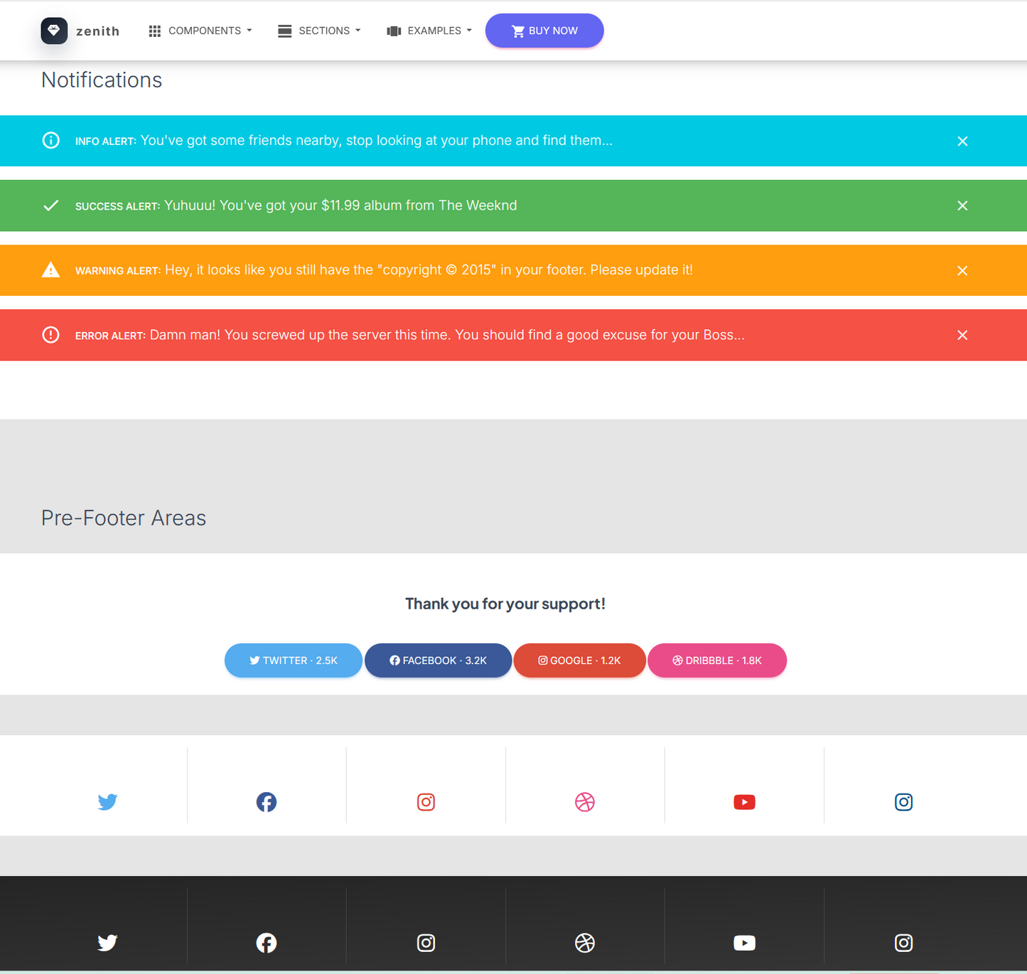 Zenith UI Kit PRO