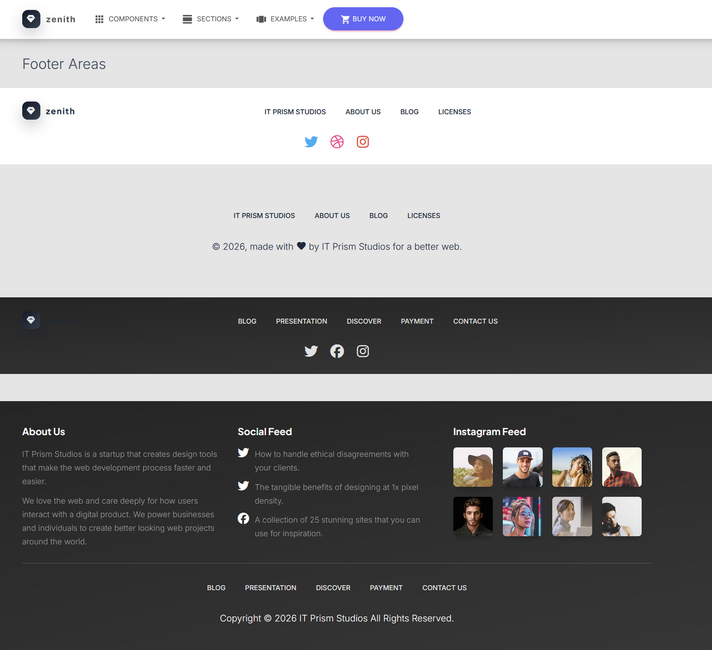 Zenith UI Kit PRO
