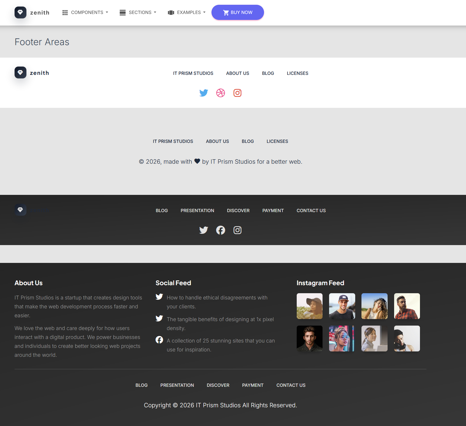 Zenith UI Kit PRO