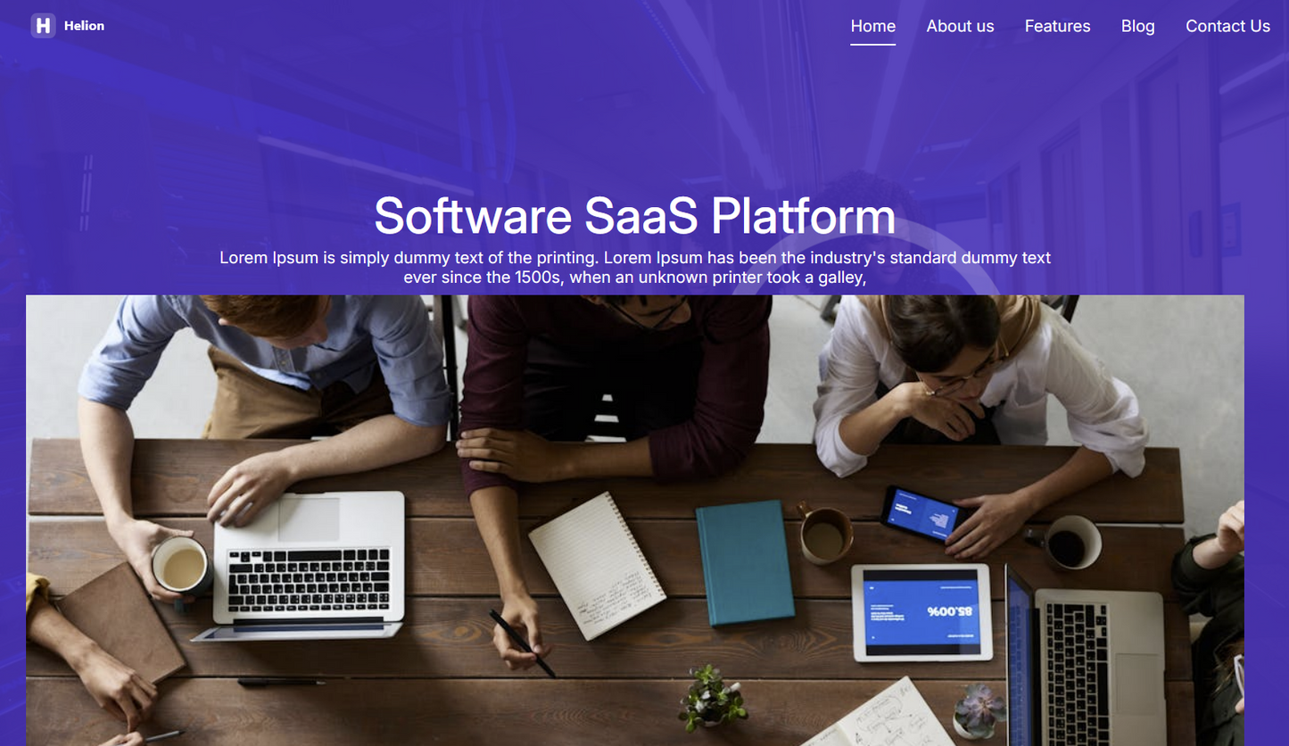 Helion Admin Dashboard PRO