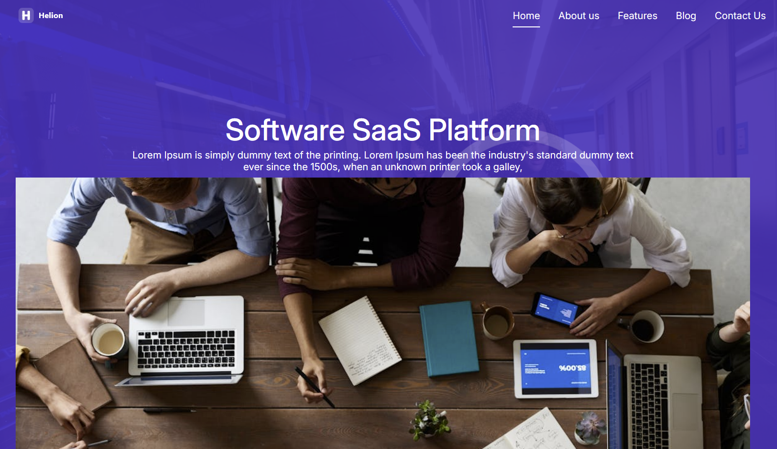 Helion Admin Dashboard PRO