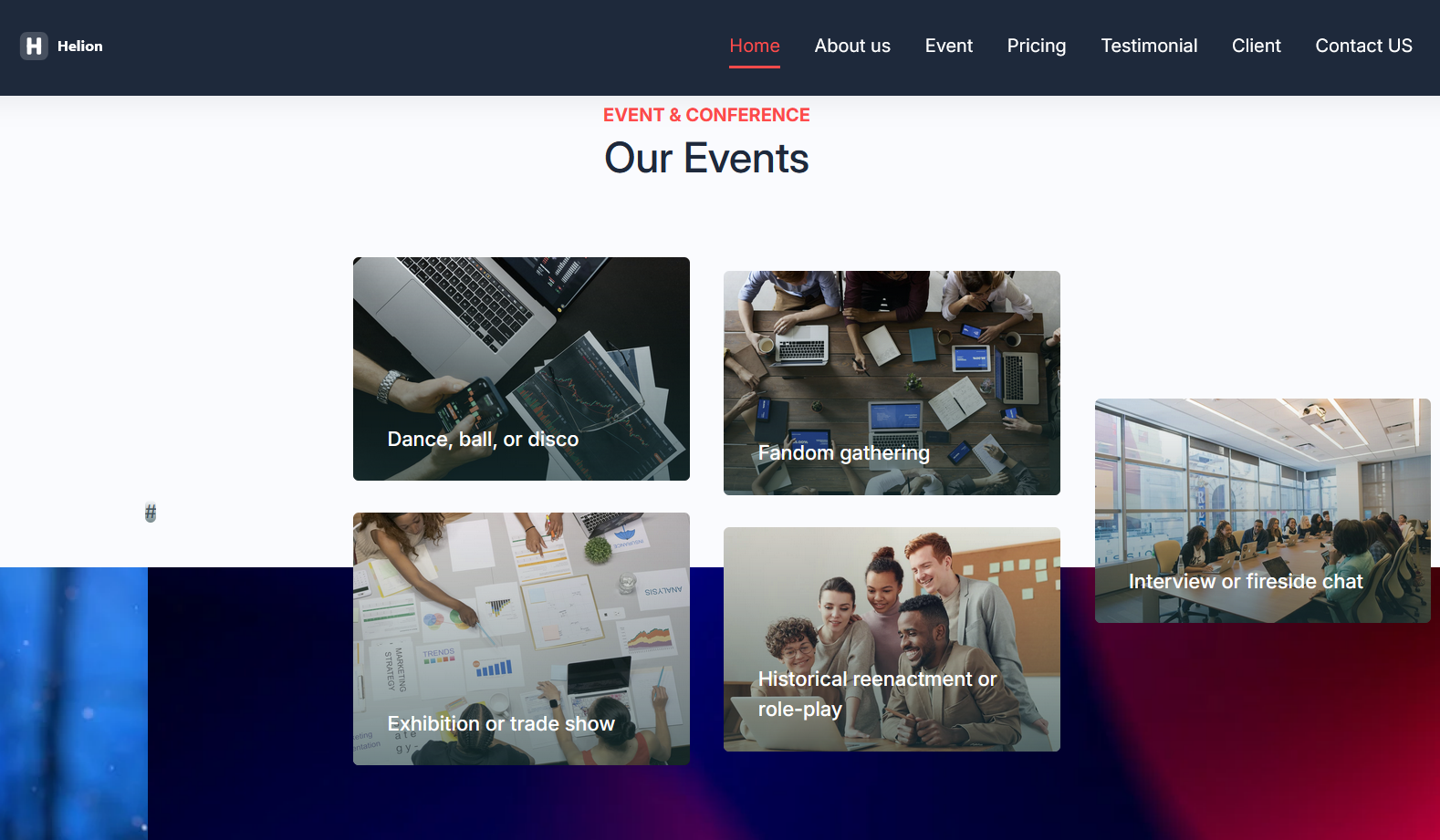 Helion Admin Dashboard PRO